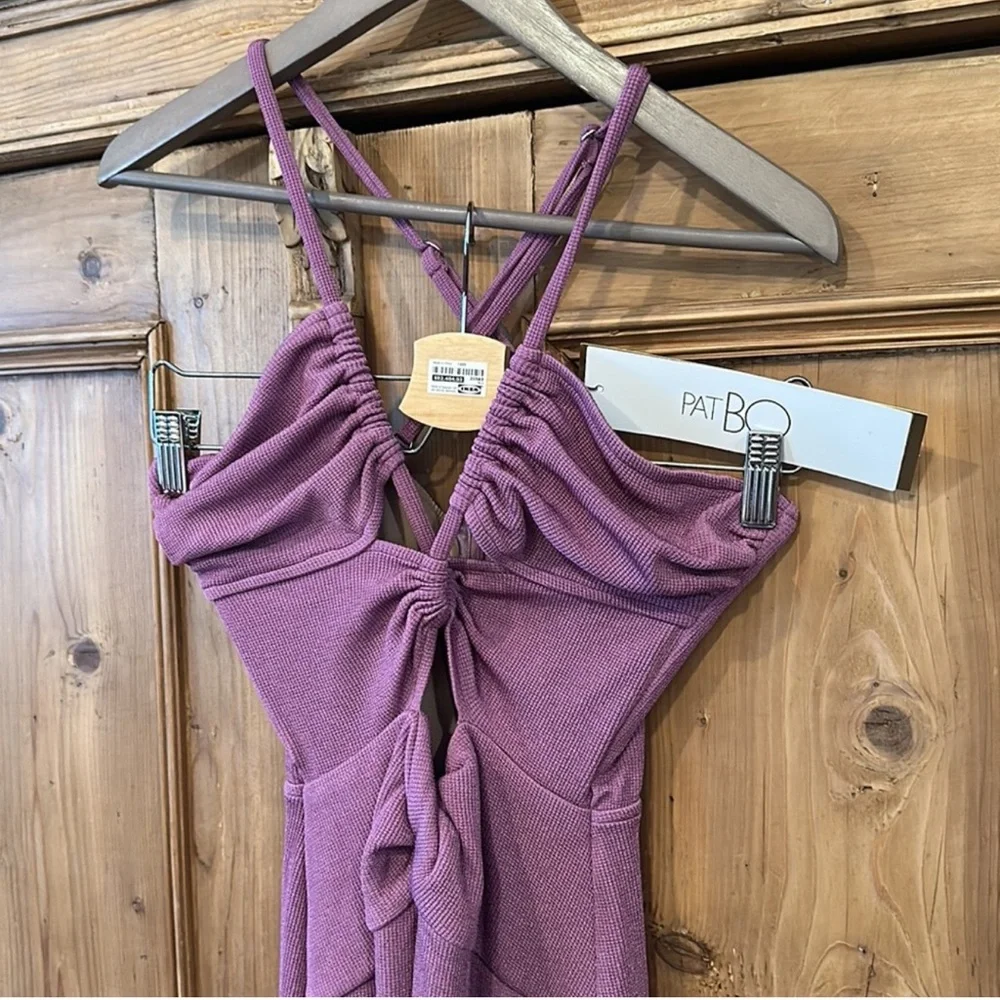 PatBO Purple Strapless Maxi Dress - Picture 5 of 5